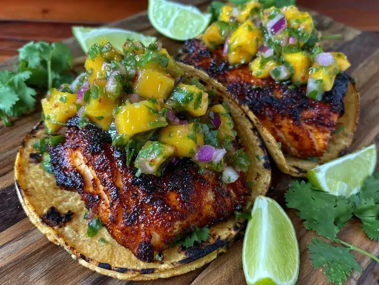blackened cajun fish tacos preparation steps