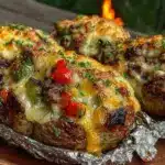 campfire foil packet dinners - featured image