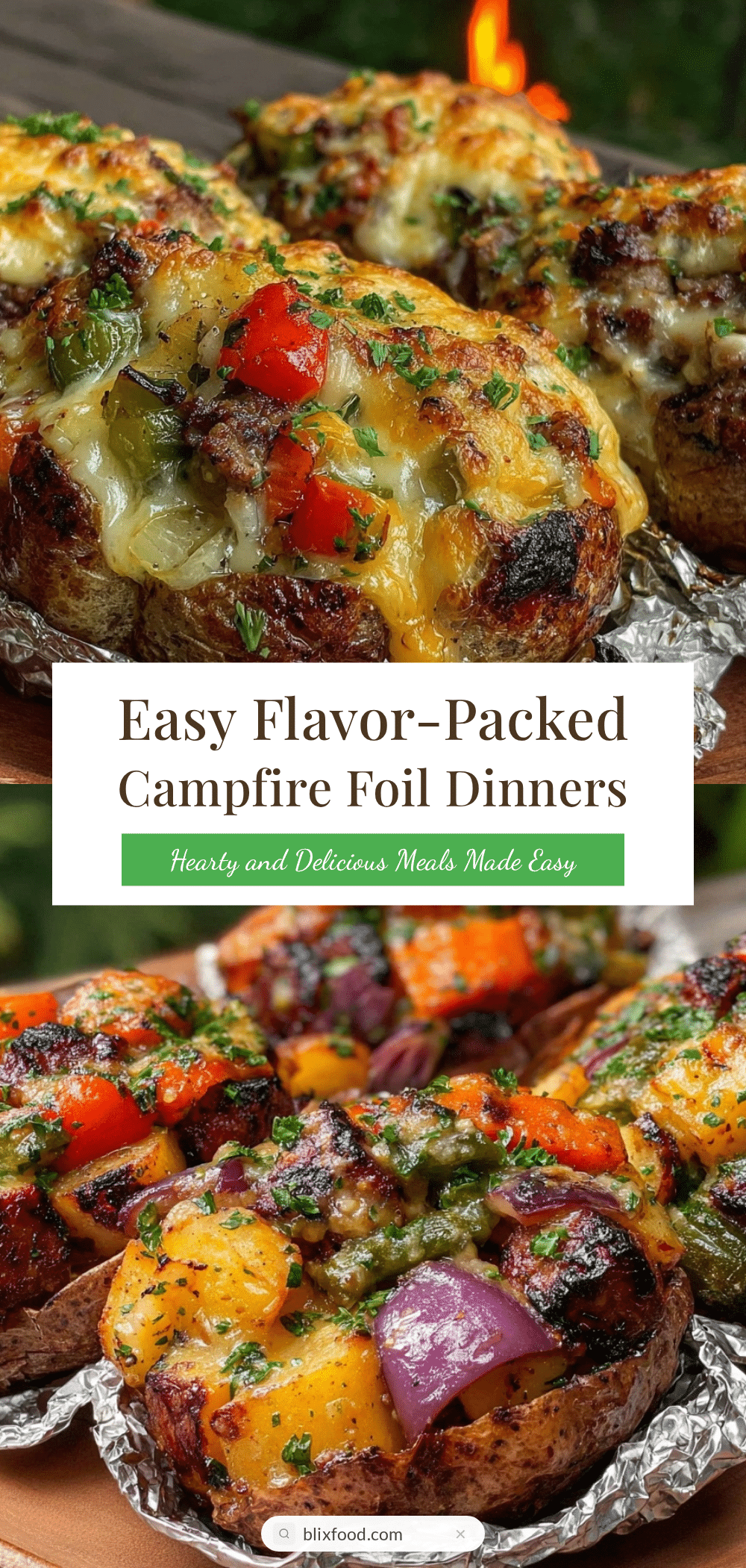 campfire foil packet dinners recipe