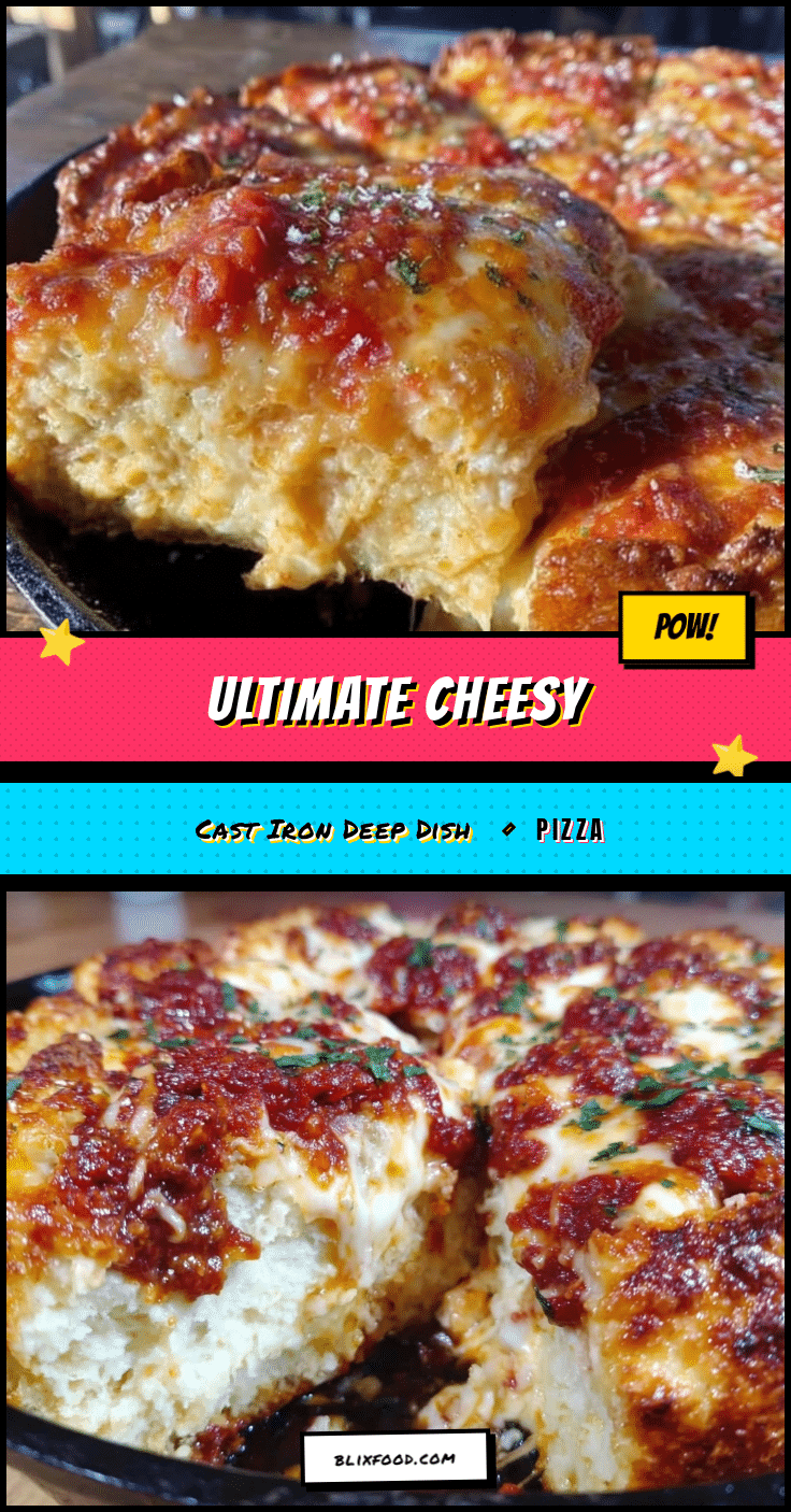 cast iron deep dish pizza recipe