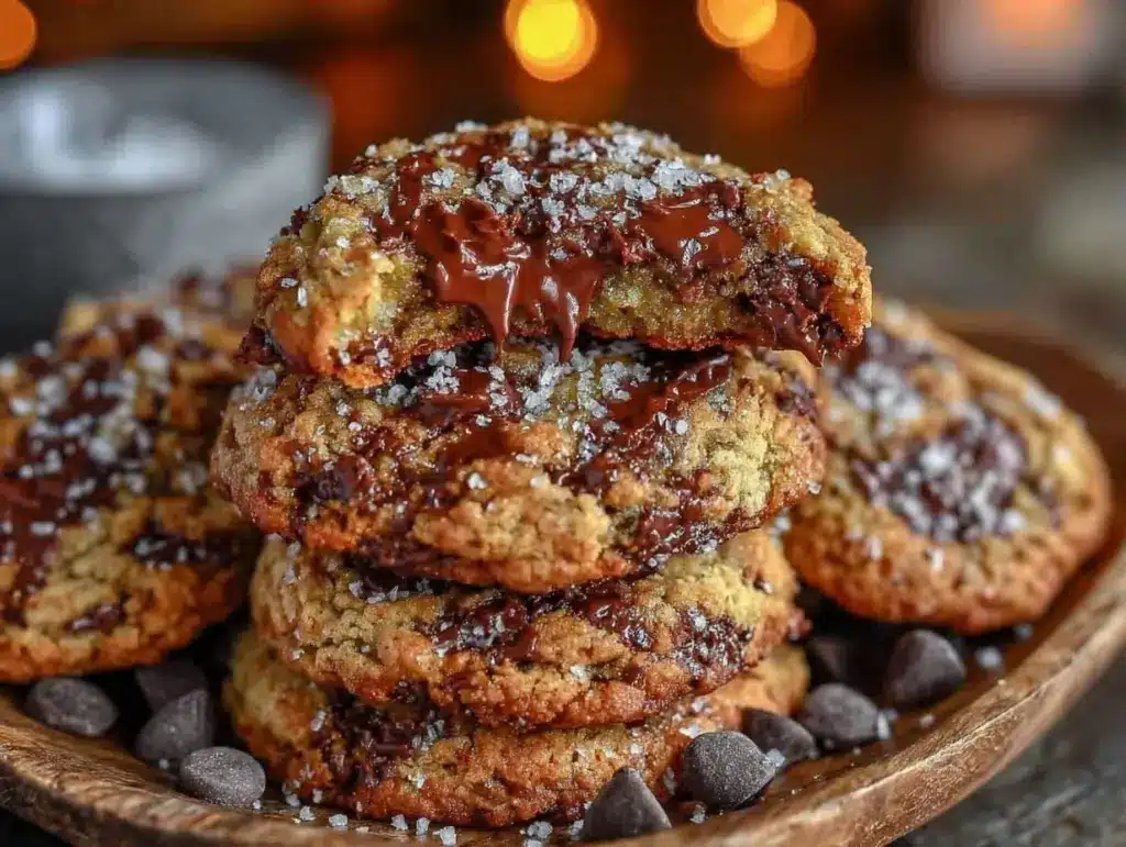 chewy gluten free chocolate chip cookies - featured image