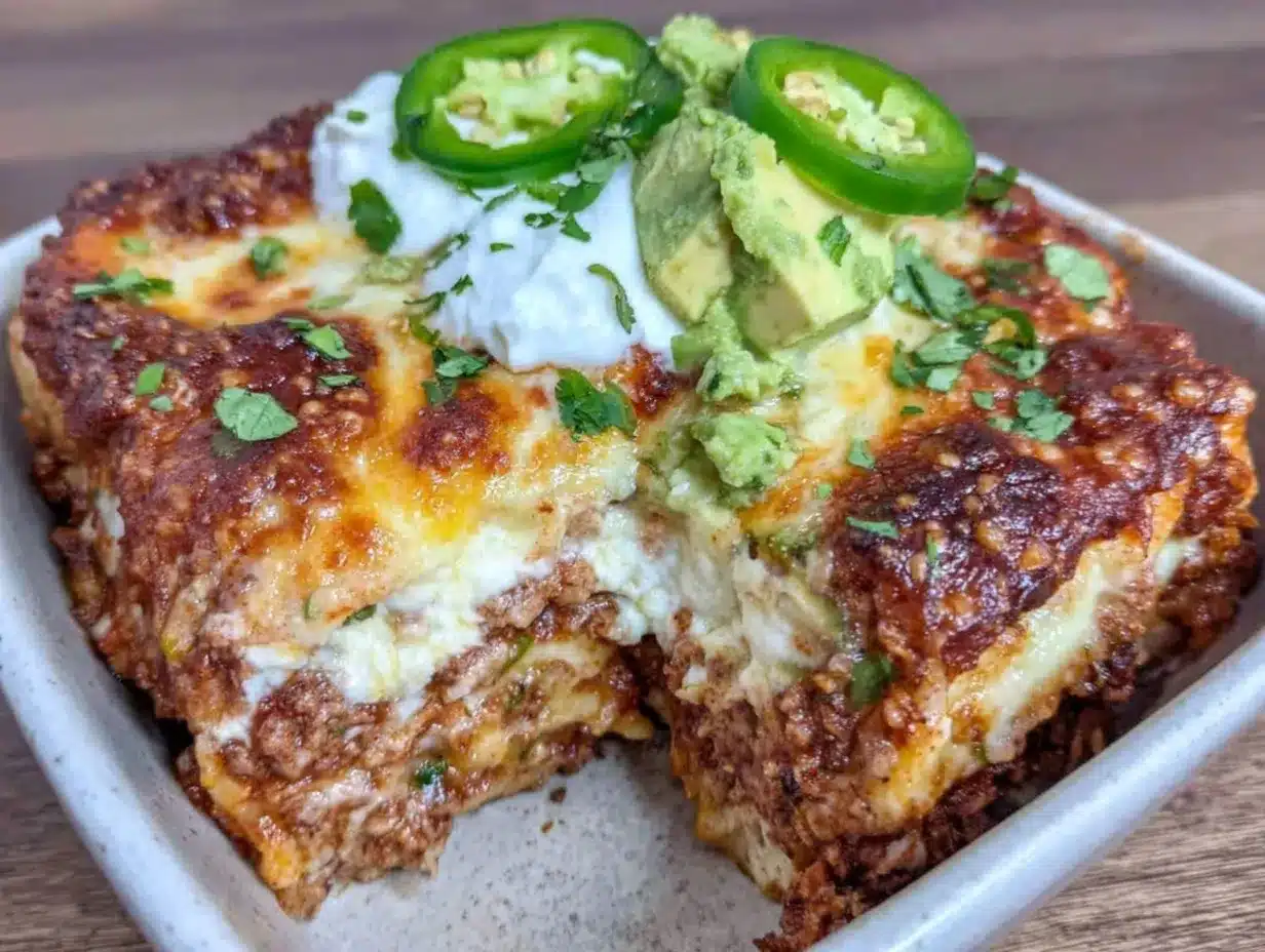 chicken enchilada casserole preparation steps