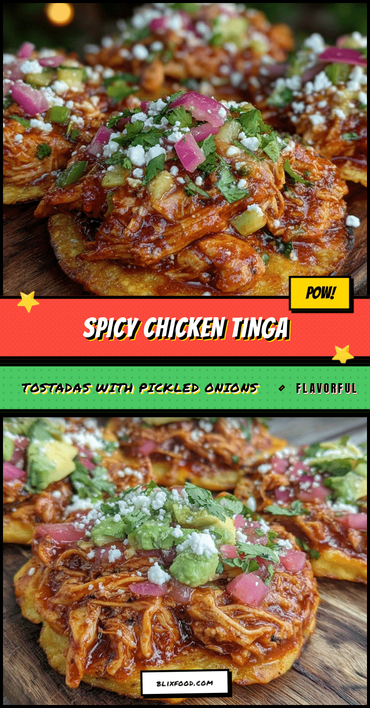 chicken tinga tostadas recipe