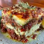 classic authentic greek moussaka - featured image