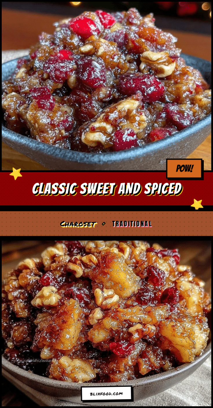 classic cozy charoset recipe recipe