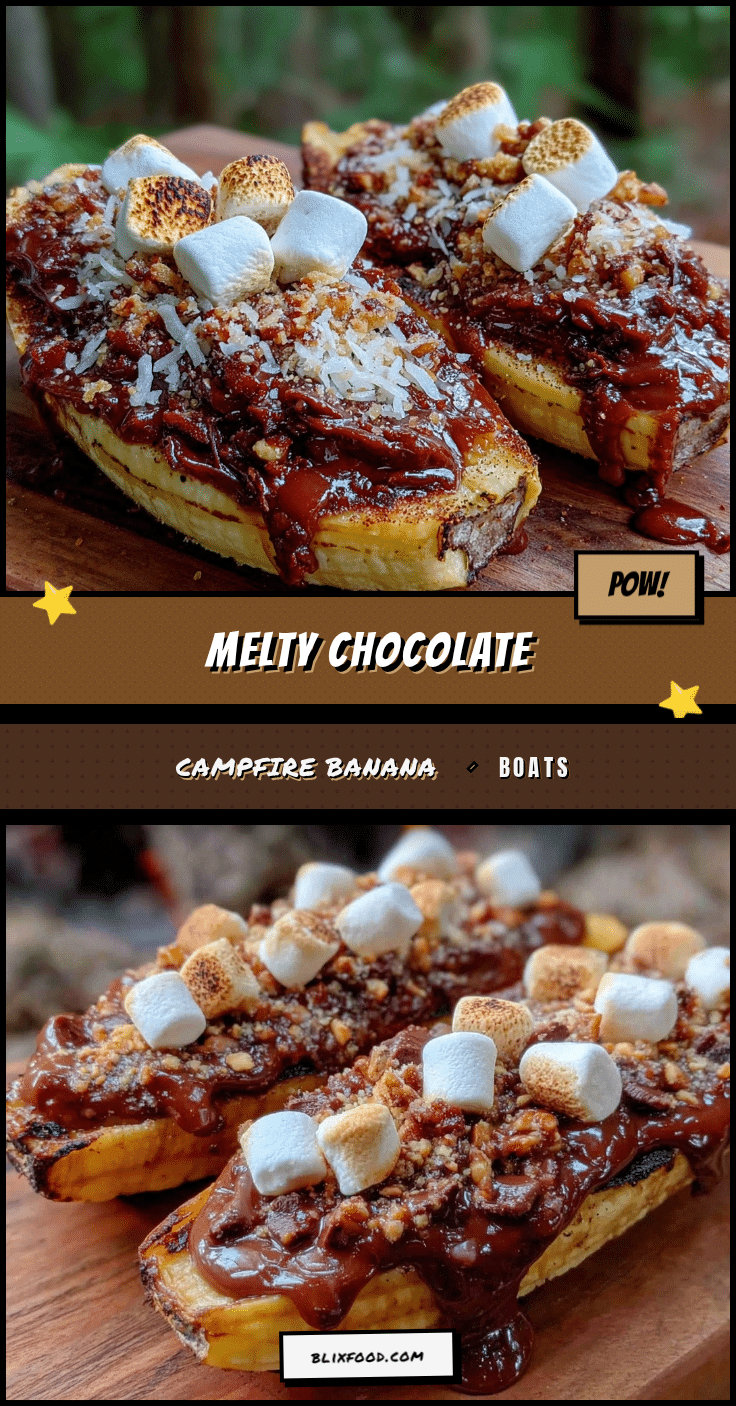 cozy campfire banana boats recipe