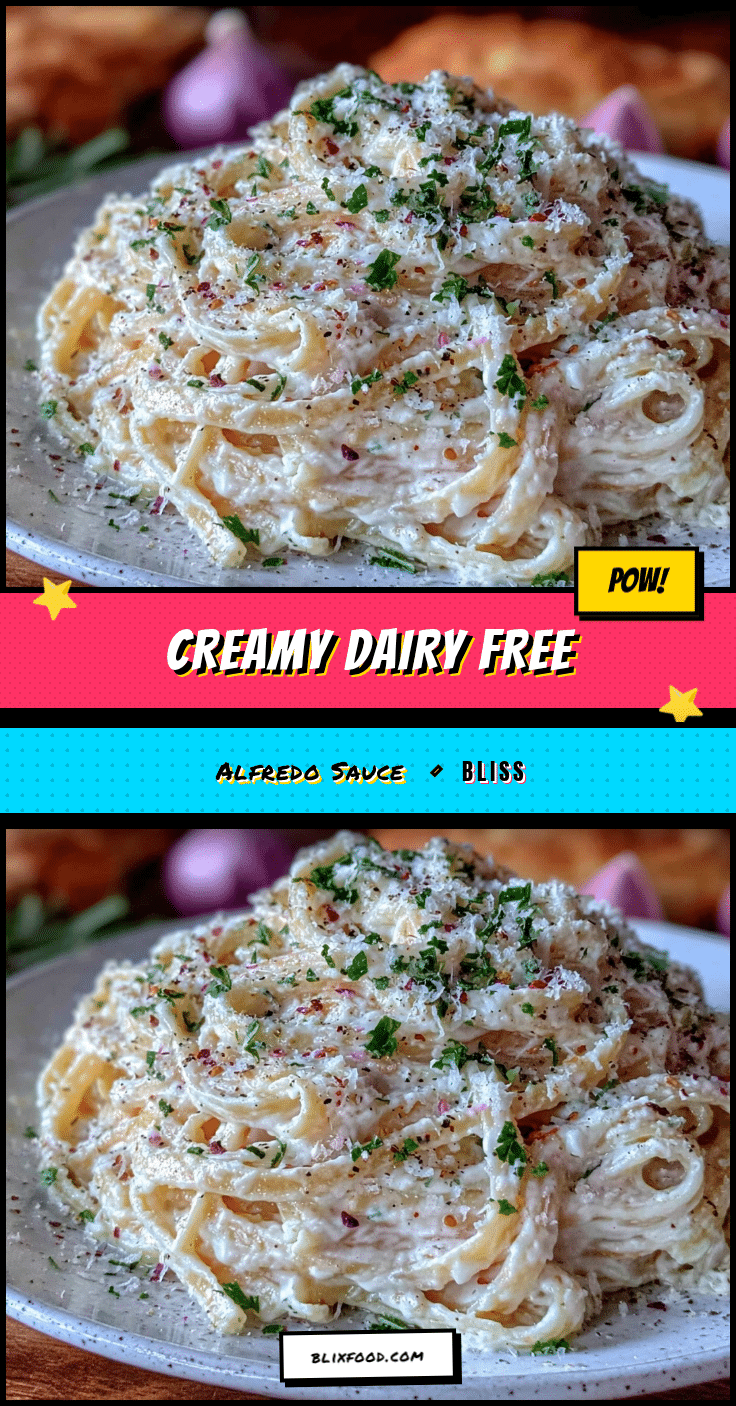 creamy dairy free alfredo sauce recipe