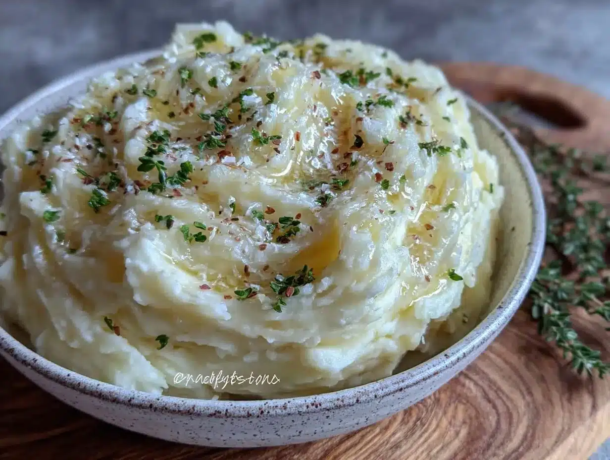 creamy dairy free mashed potatoes preparation steps
