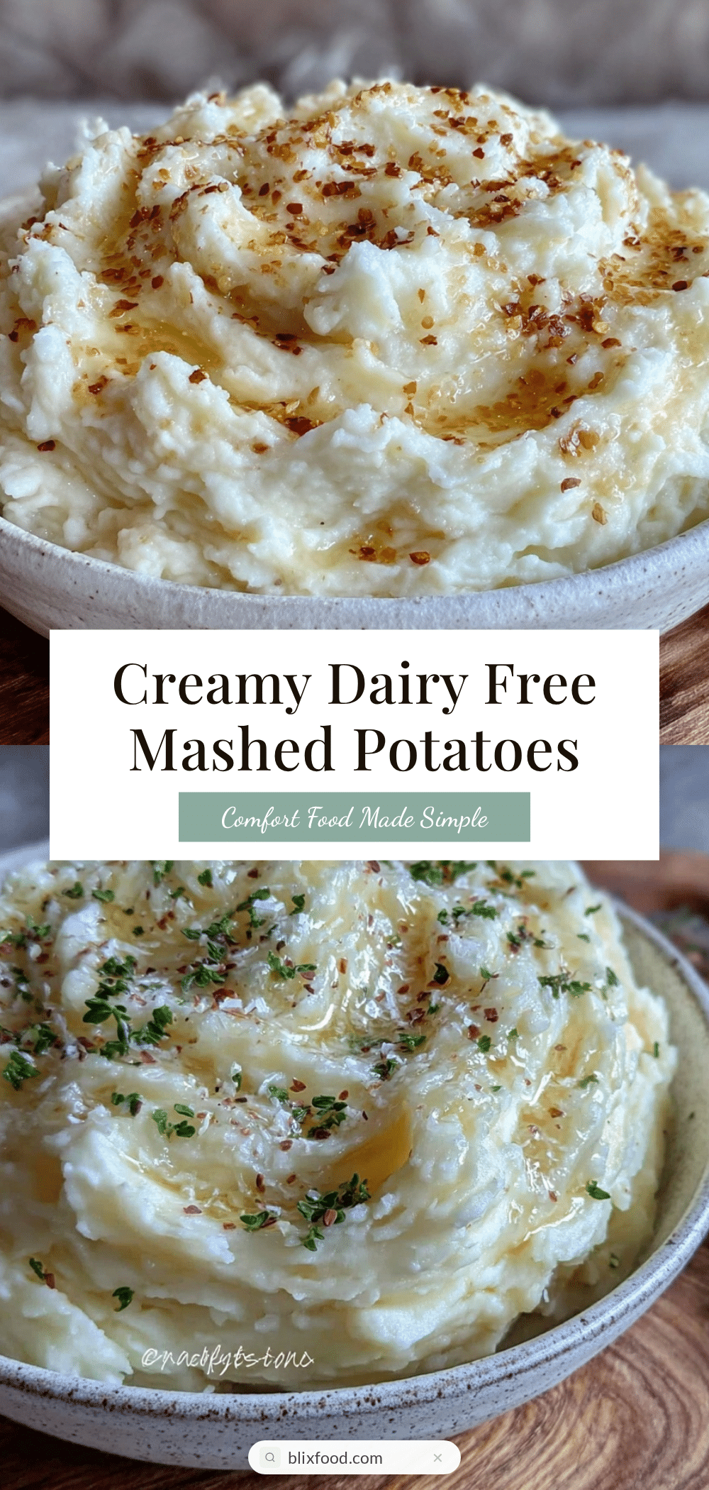creamy dairy free mashed potatoes recipe