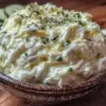 creamy homemade tzatziki sauce - featured image