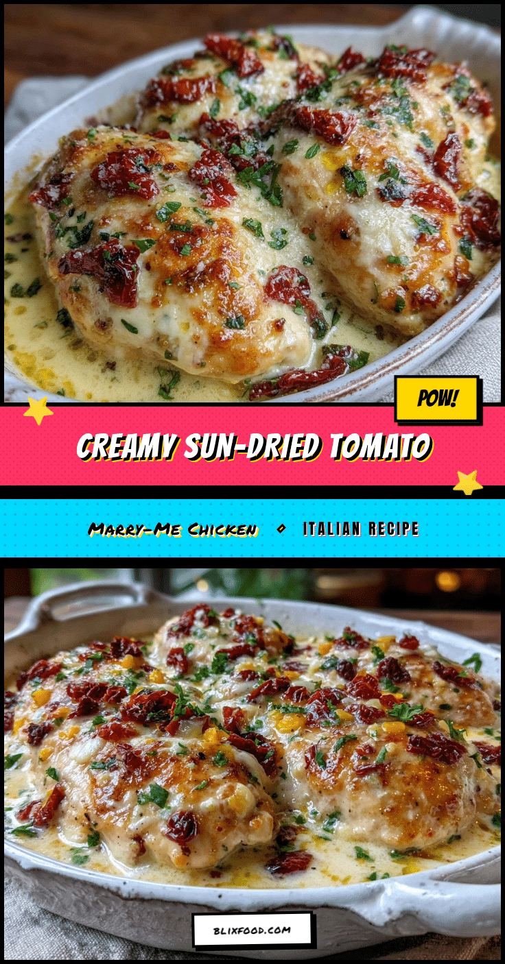 creamy marry-me chicken recipe