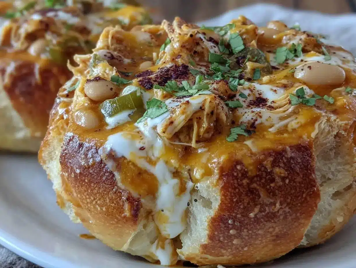 creamy white chicken chili preparation steps