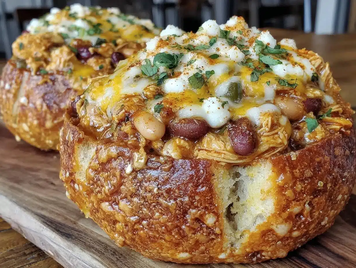 creamy white chicken chili - featured image