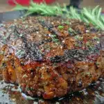 crispy cast iron skillet steak - featured image
