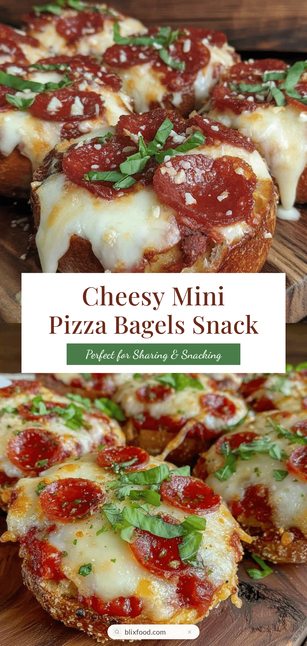 crispy mini pizza bagels recipe