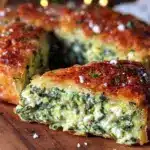 crispy spanakopita spinach pie - featured image