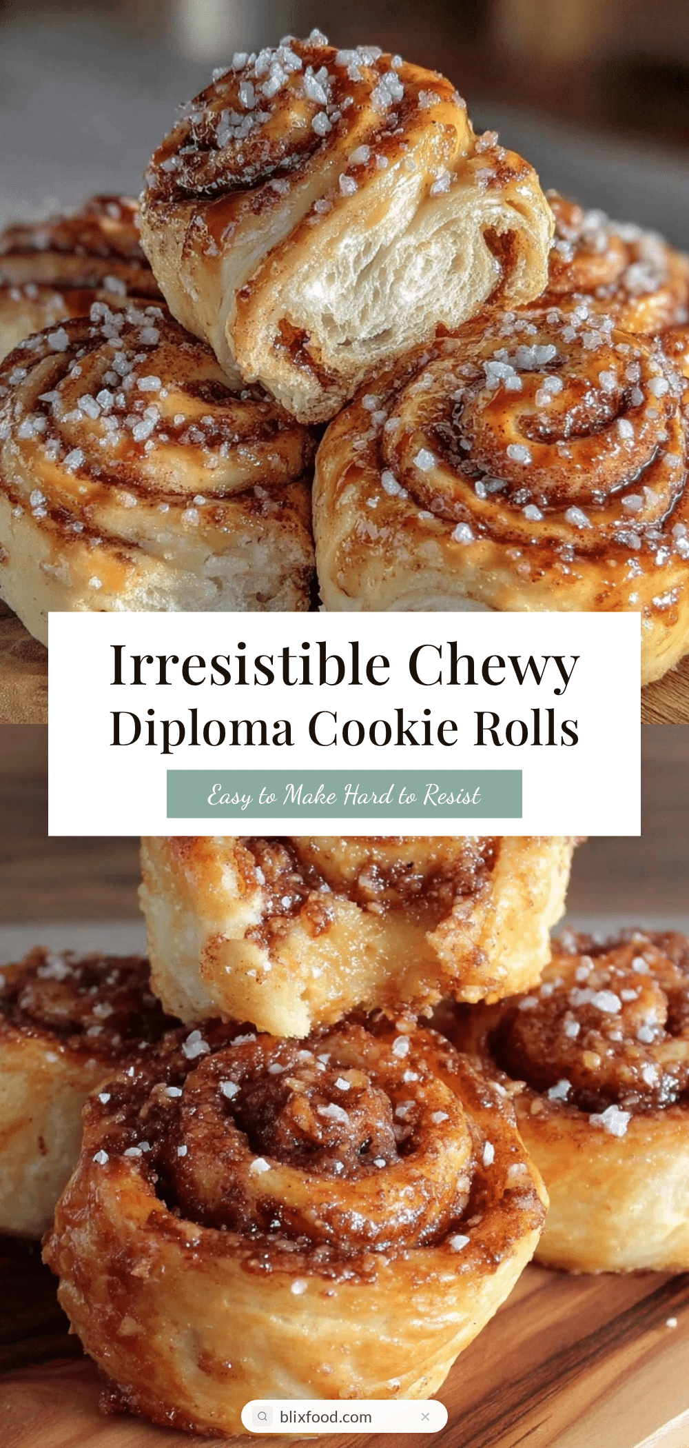 diploma cookie rolls recipe