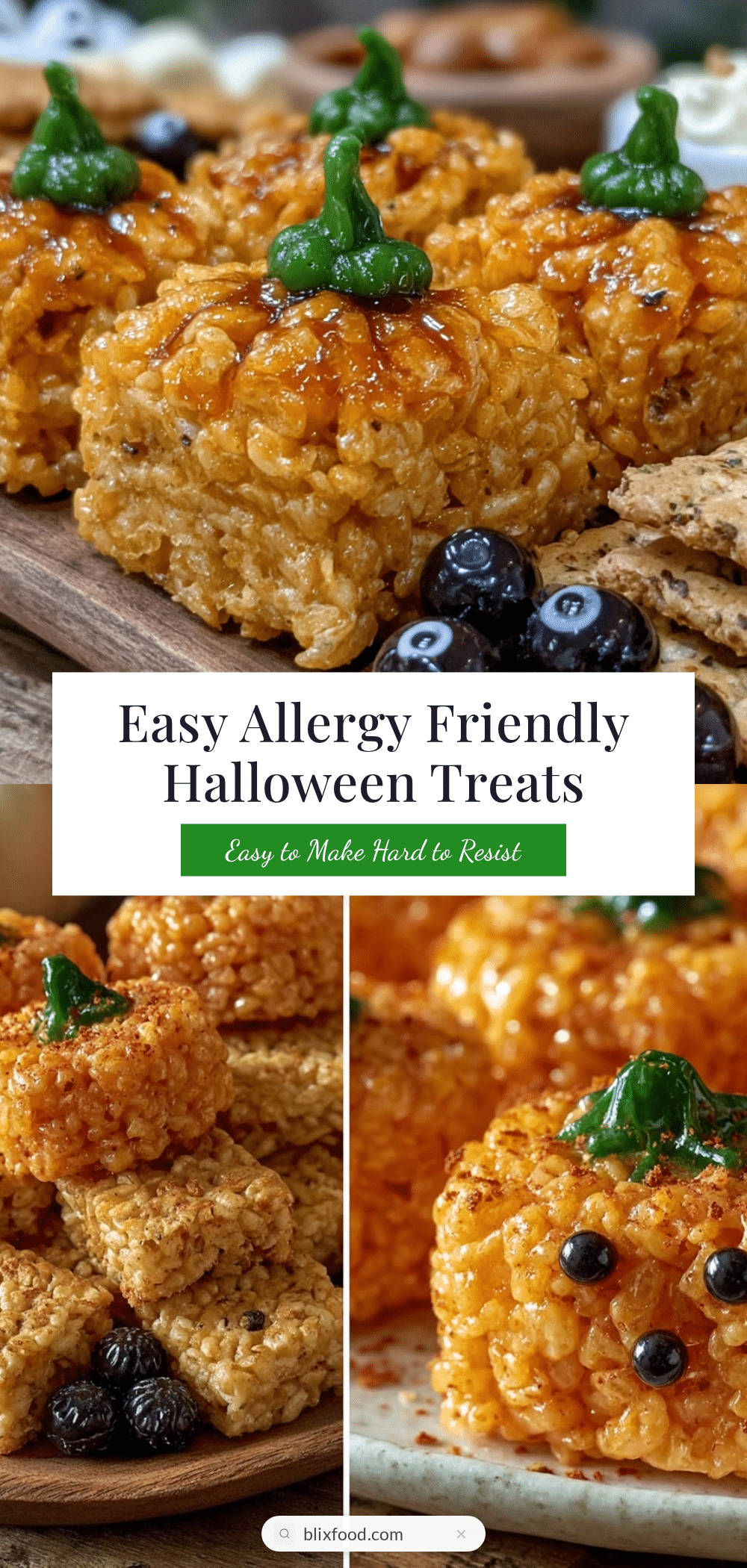easy allergy friendly Halloween treats recipe