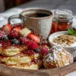 easy breakfast in bed tray ideas - featured image