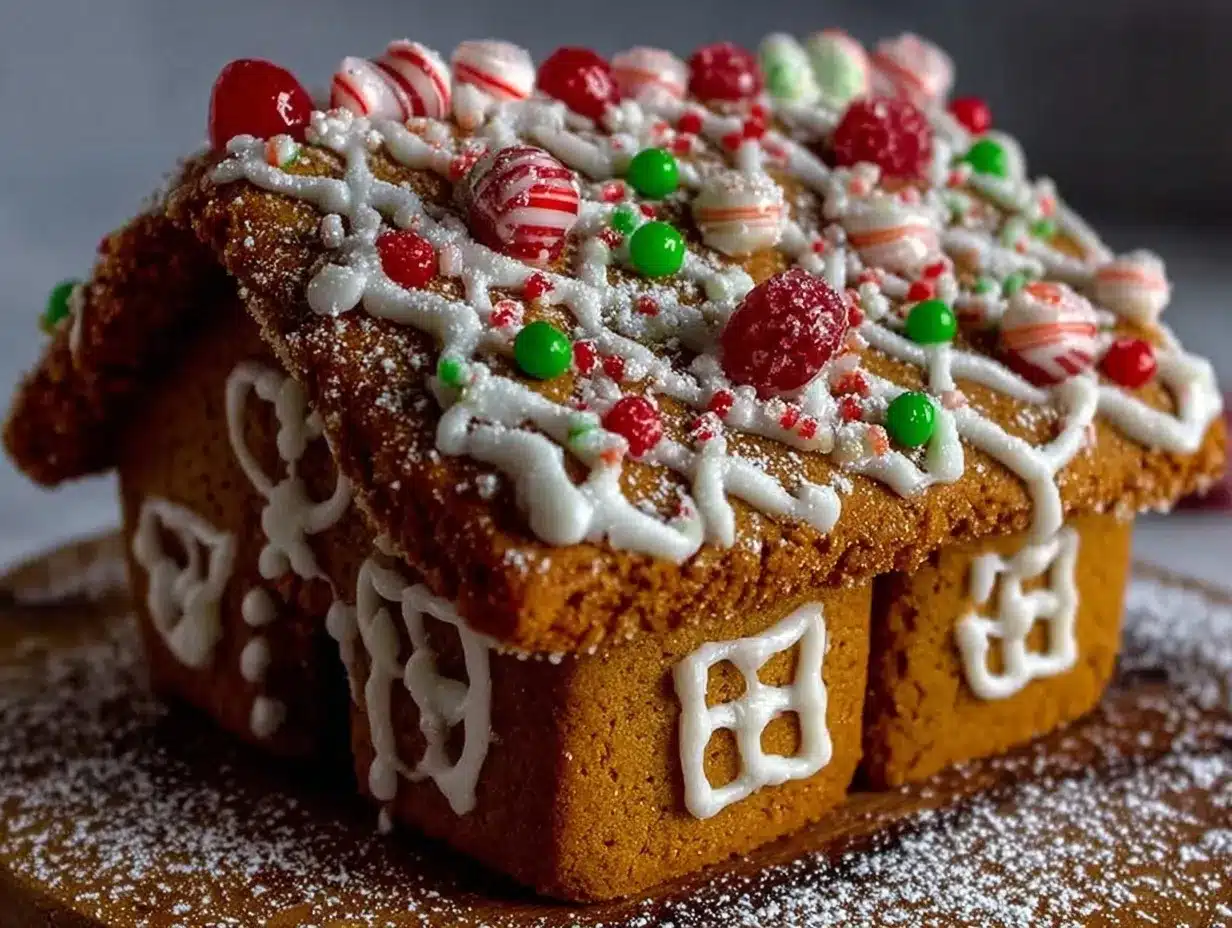 easy homemade gingerbread house preparation steps