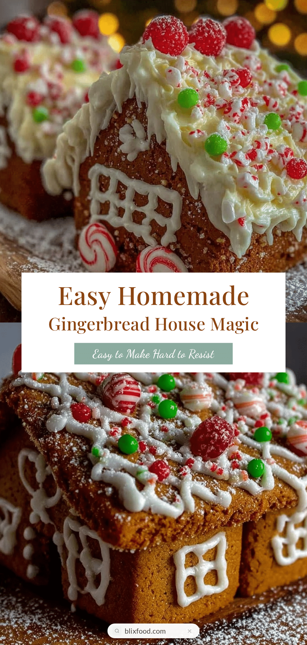 easy homemade gingerbread house recipe