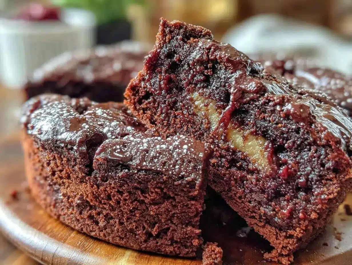 flourless chocolate cake for passover preparation steps