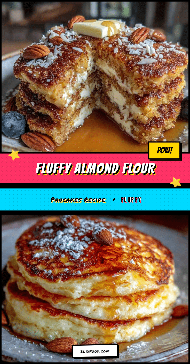 fluffy almond flour pancakes recipe