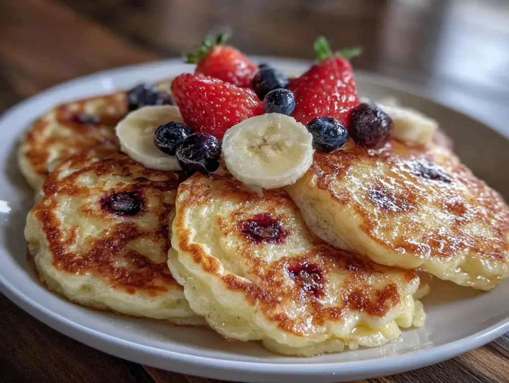 fluffy Easter bunny pancakes - featured image