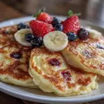 fluffy Easter bunny pancakes - featured image