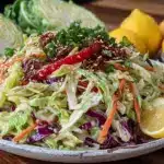 fresh vegan coleslaw - featured image