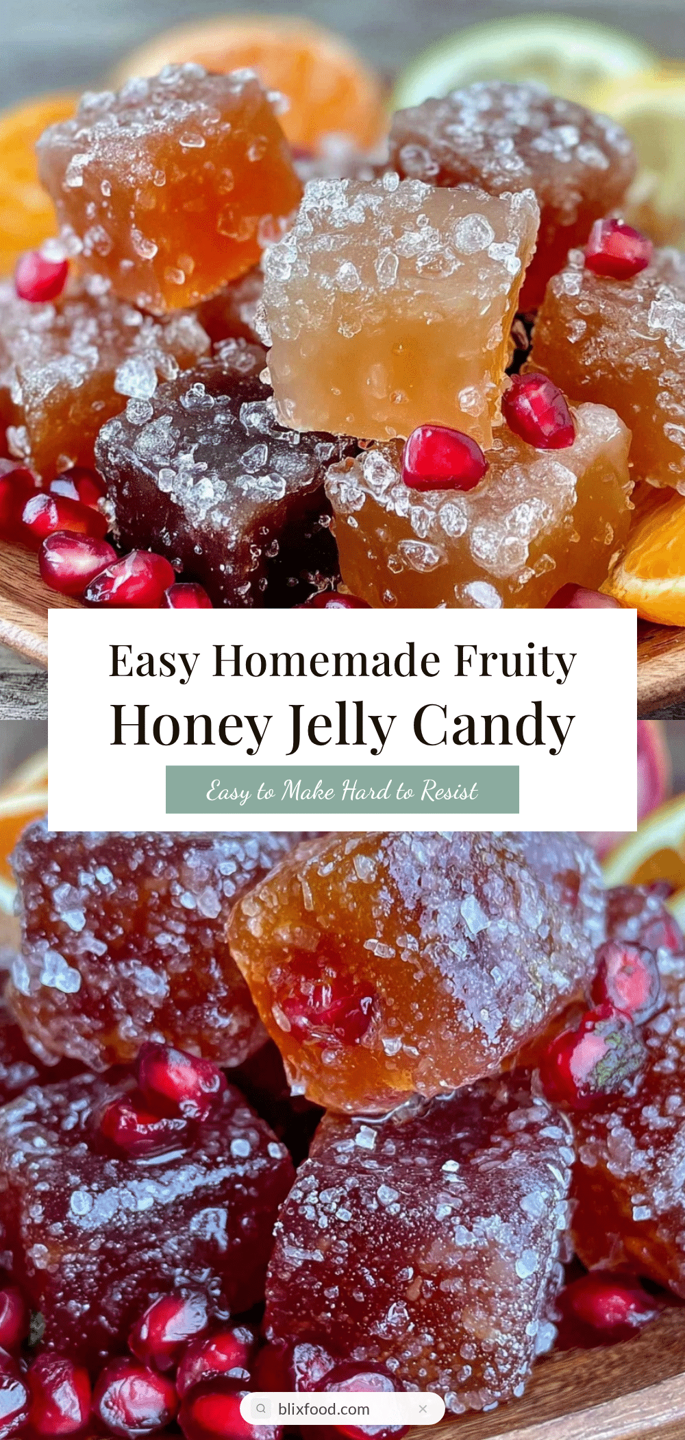 frozen honey jelly candy recipe