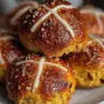 gluten free hot cross buns - featured image