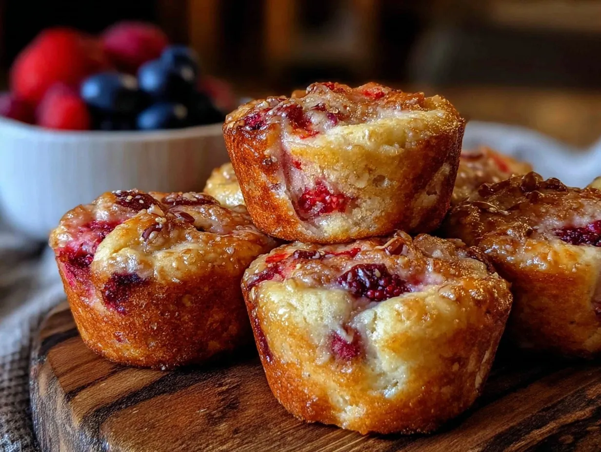 gluten free lunch box muffins preparation steps