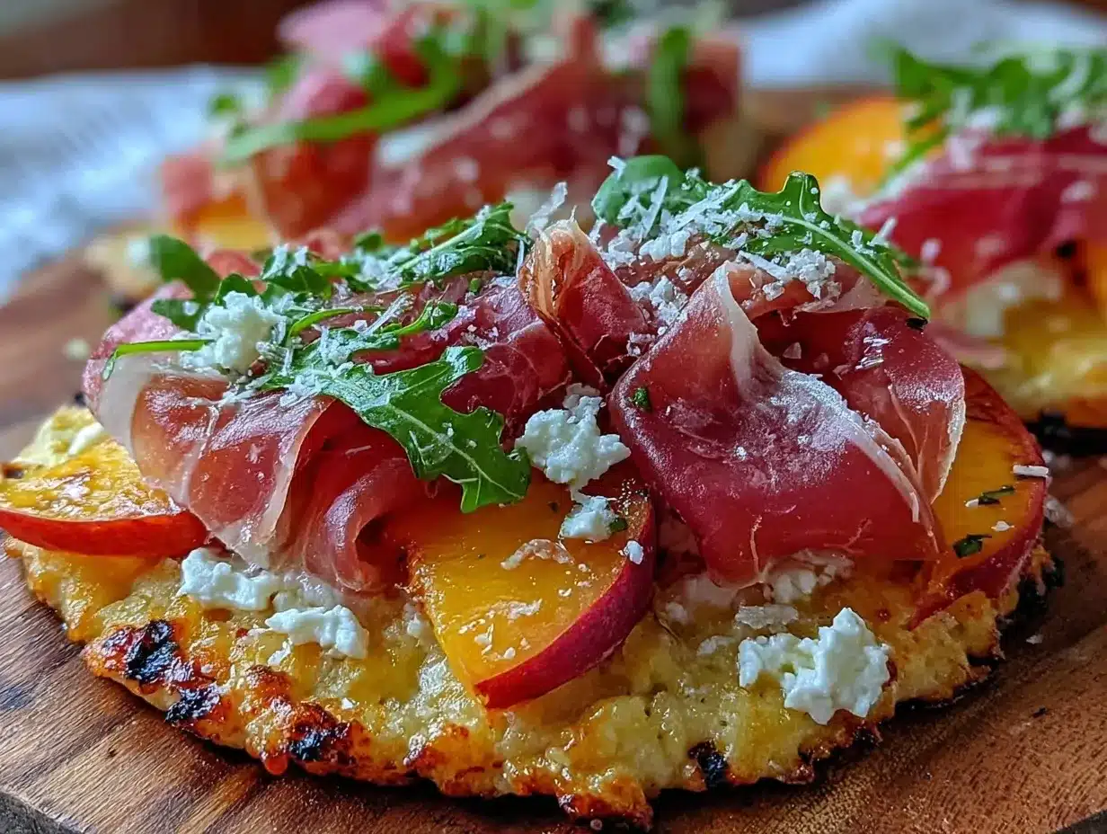 grilled flatbread pizza preparation steps