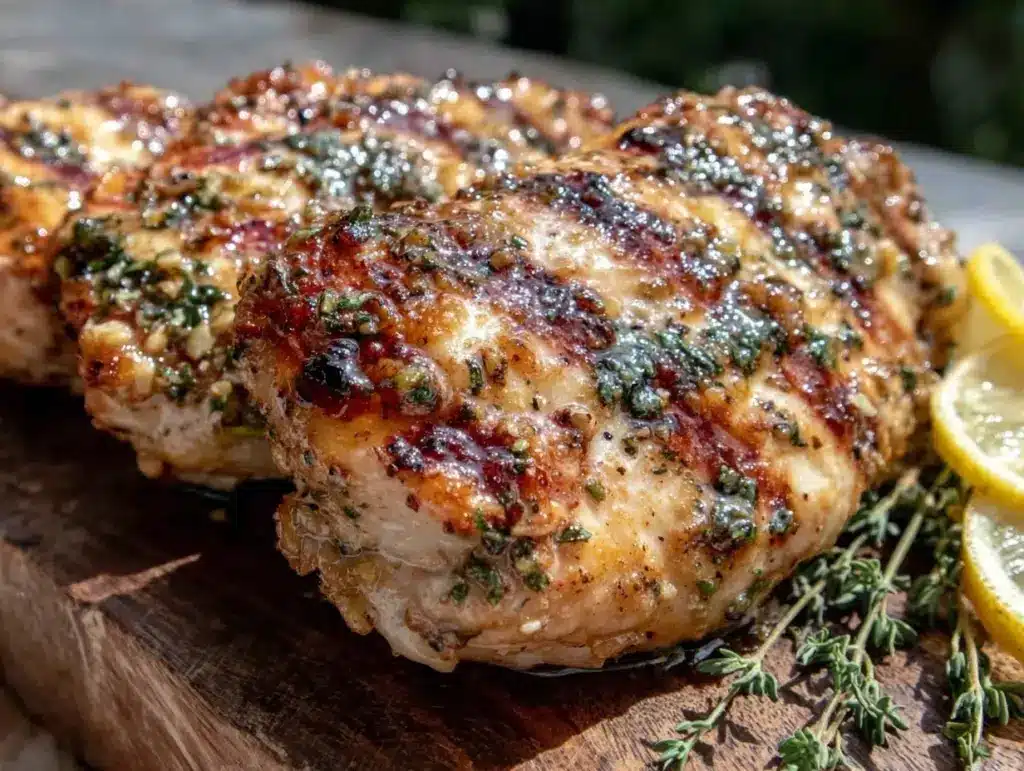 grilled lemon pepper chicken breast - featured image