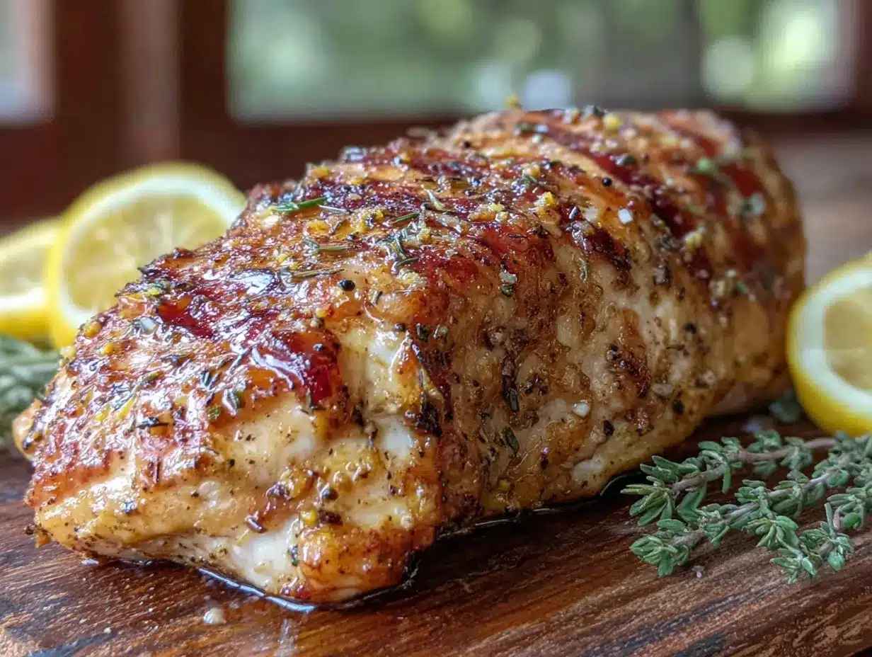 grilled lemon pepper chicken breast preparation steps