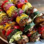 grilled vegetable kabobs - featured image