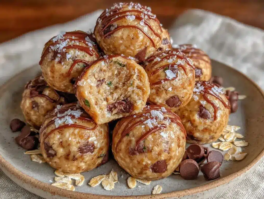 healthy cottage cheese cookie dough bites - featured image