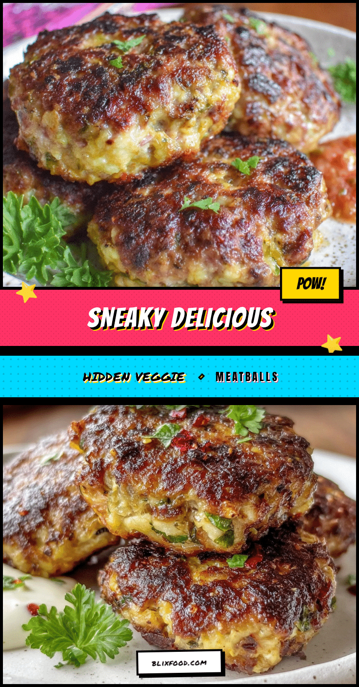 hidden veggie meatballs for kids recipe