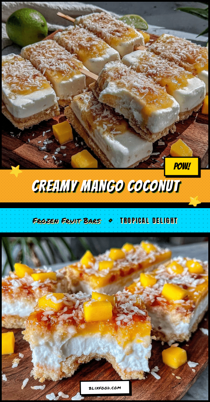 homemade frozen fruit bars recipe