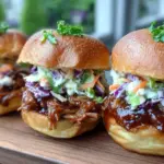 Kentucky bourbon pulled pork sliders - featured image