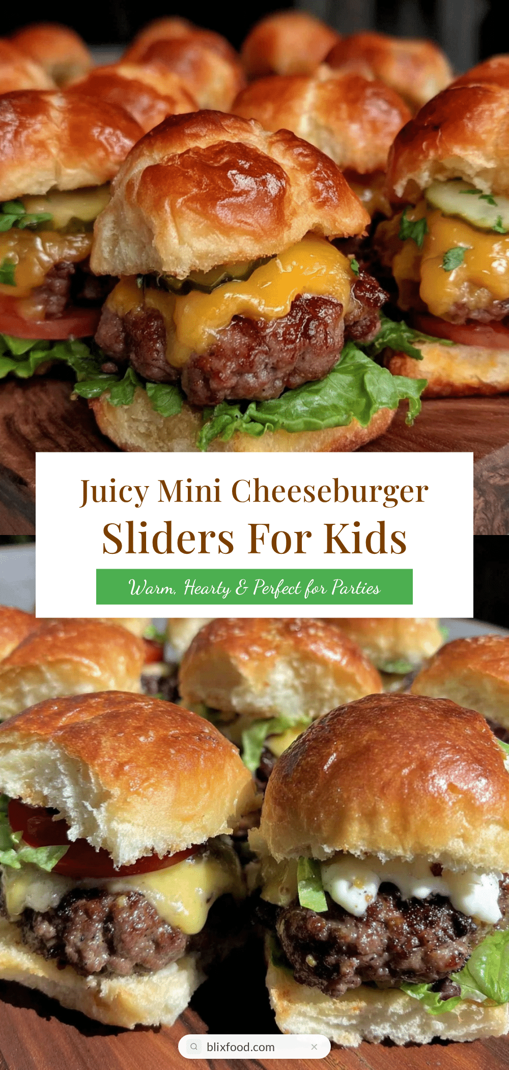 mini cheeseburger sliders recipe