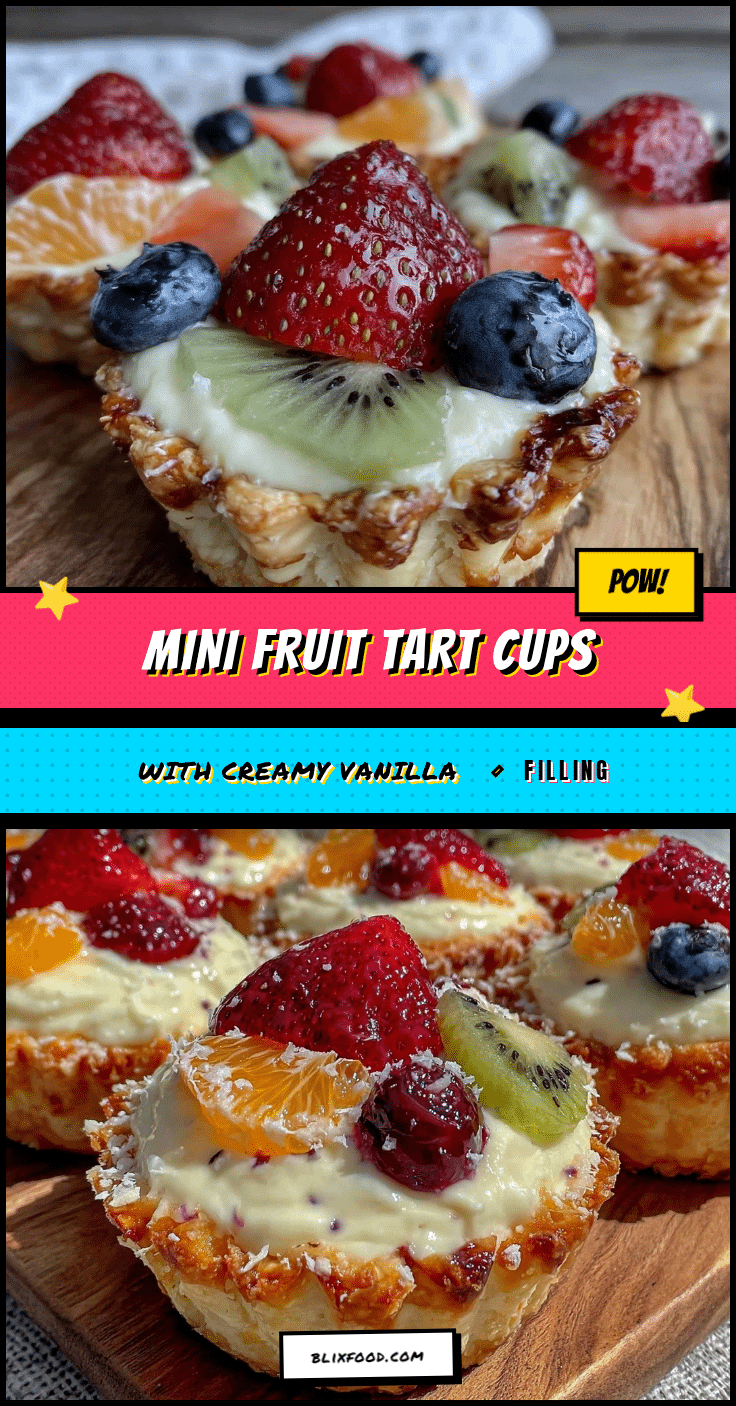 mini fruit tart cups recipe
