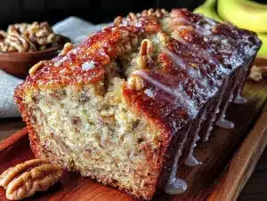 moist gluten free banana bread - featured image
