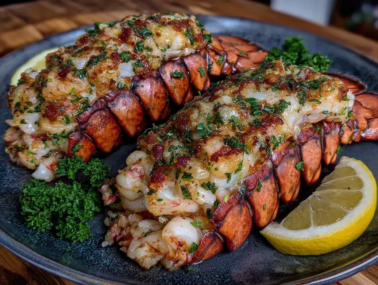 perfect lobster tail dinner for two - featured image