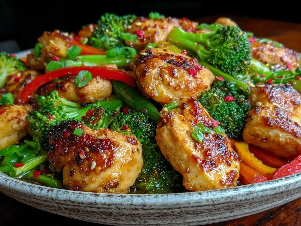 quick paleo chicken stir fry preparation steps