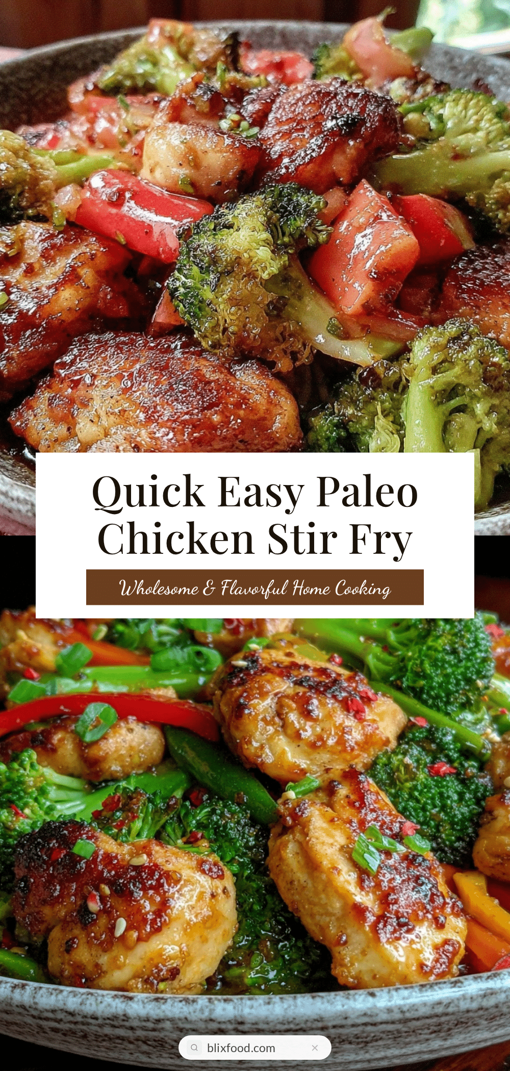 quick paleo chicken stir fry recipe