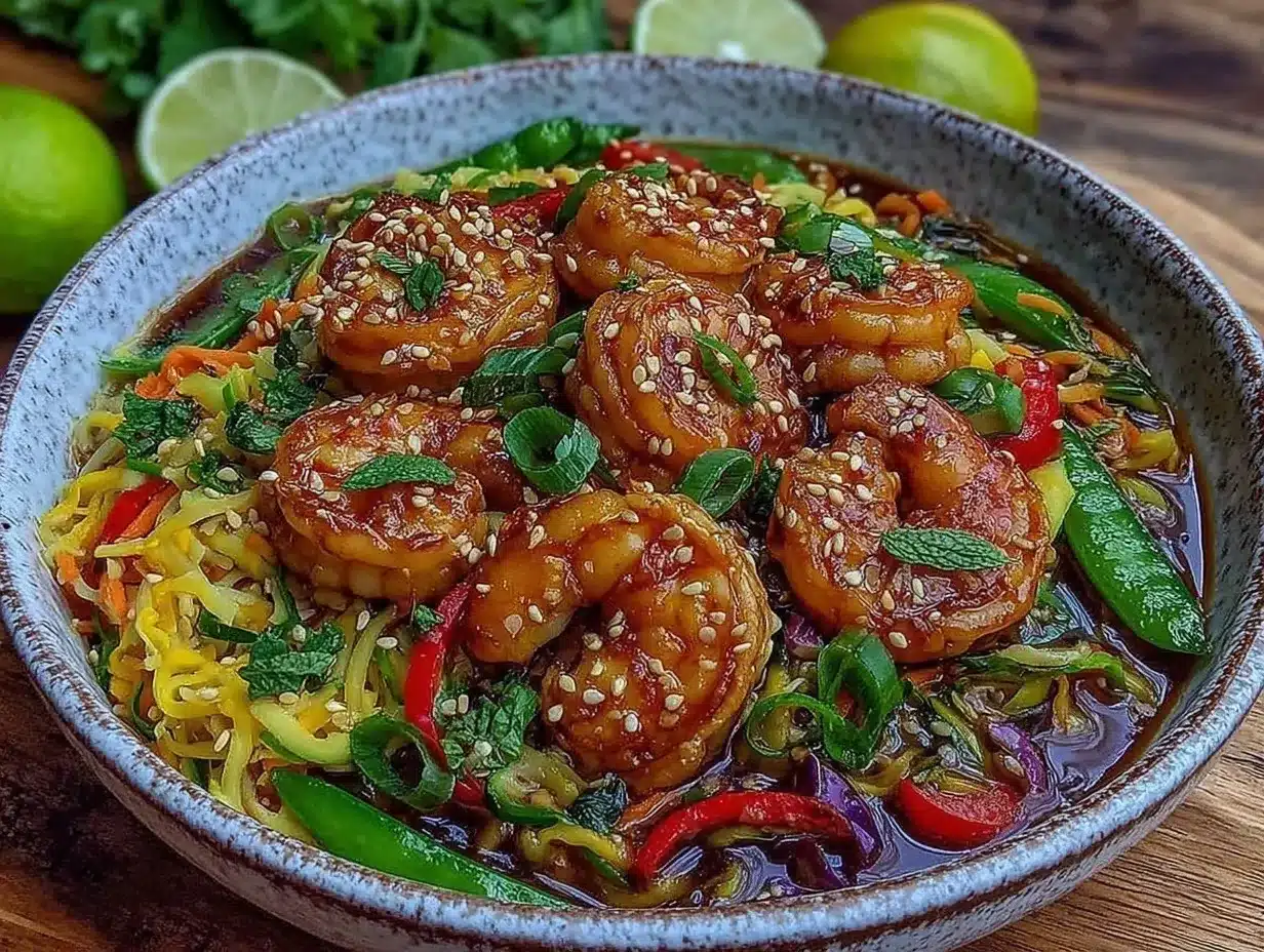 quick shrimp stir fry recipe preparation steps