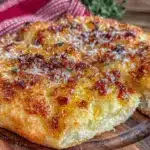 sourdough discard pizza crust - featured image