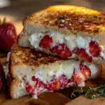 Strawberry Goat Cheese Grilled Cheese - featured image